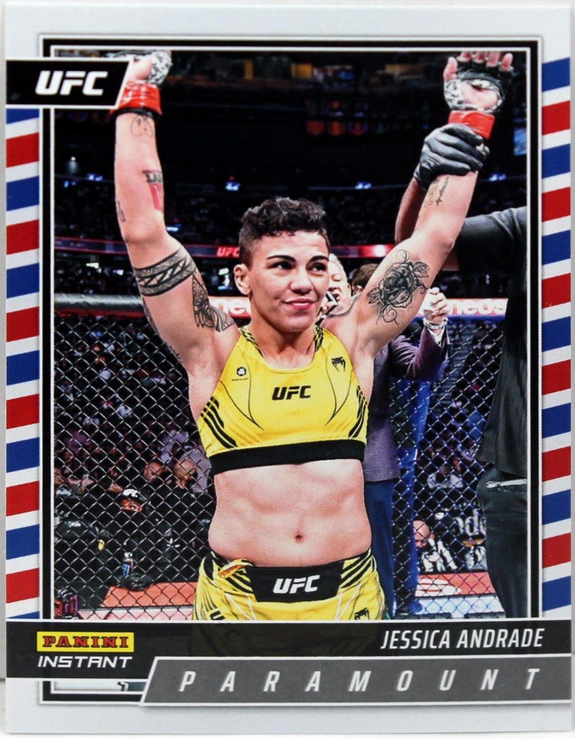 Jessica Andrade #P30 Ufc Cards 2022 Panini Instant UFC Paramount