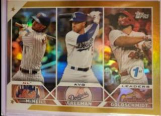 Paul Goldschmidt, Freddie Freeman, Jeff McNeil