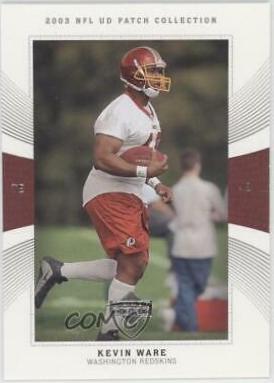 Kevin Ware #113 Football Cards 2003 Upper Deck Patch Collection