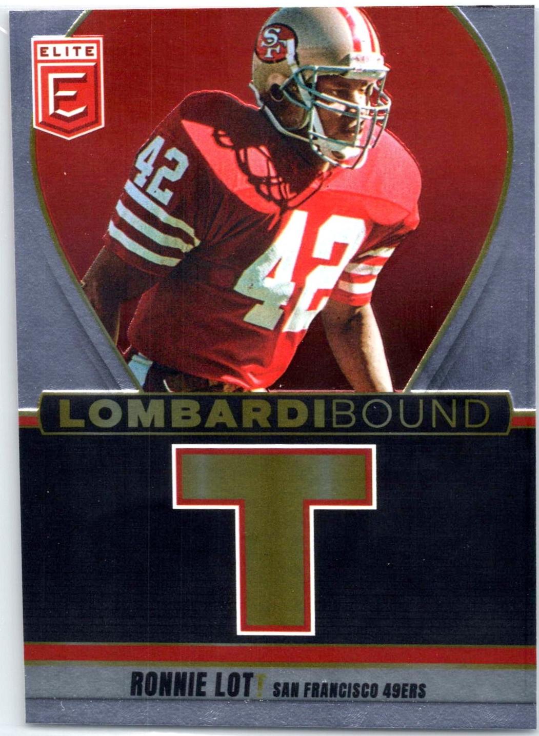 Ronnie Lott #19 2025 Panini Donruss Elite Lombardibound Football