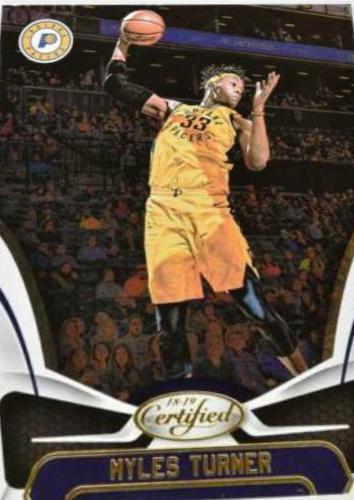 Myles Turner #92 2018-19 Panini Certified Basketball