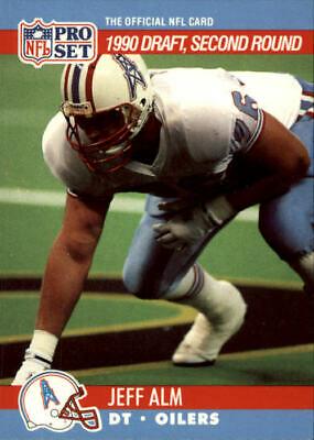 Jeff Alm #710 Football Cards 1990 Pro Set