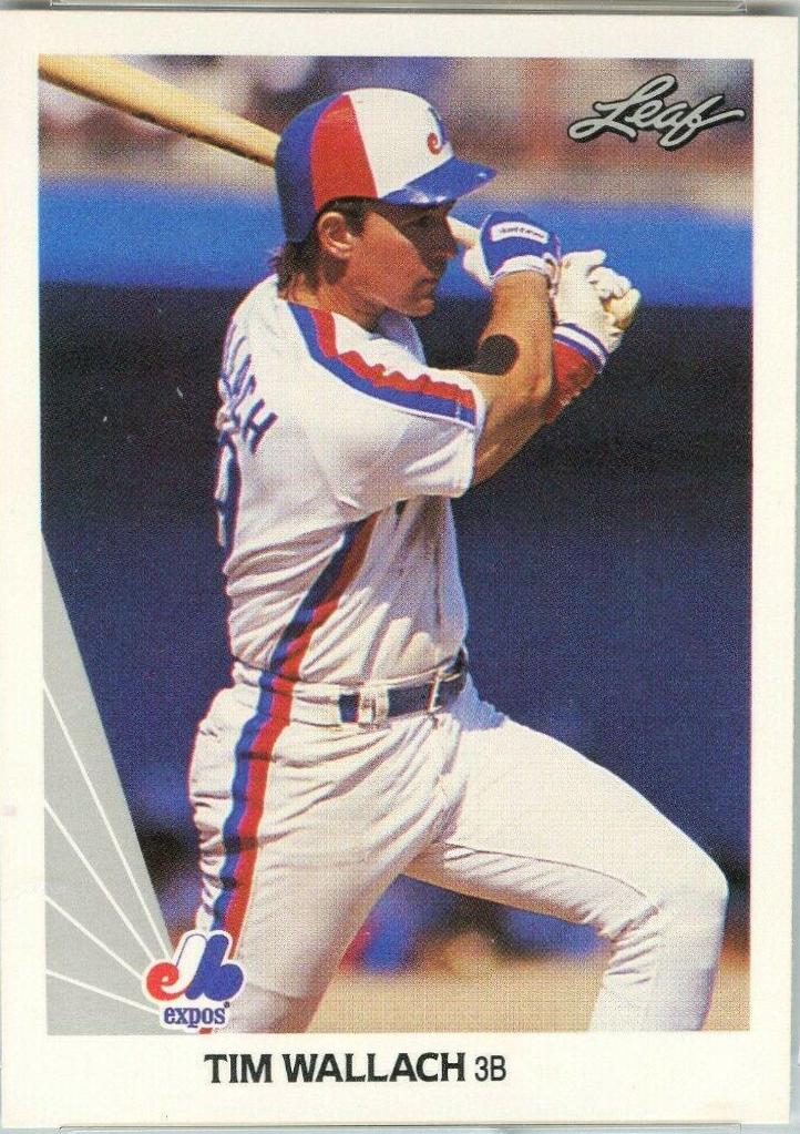 Tim Wallach #80 Baseball Cards 1990 Leaf