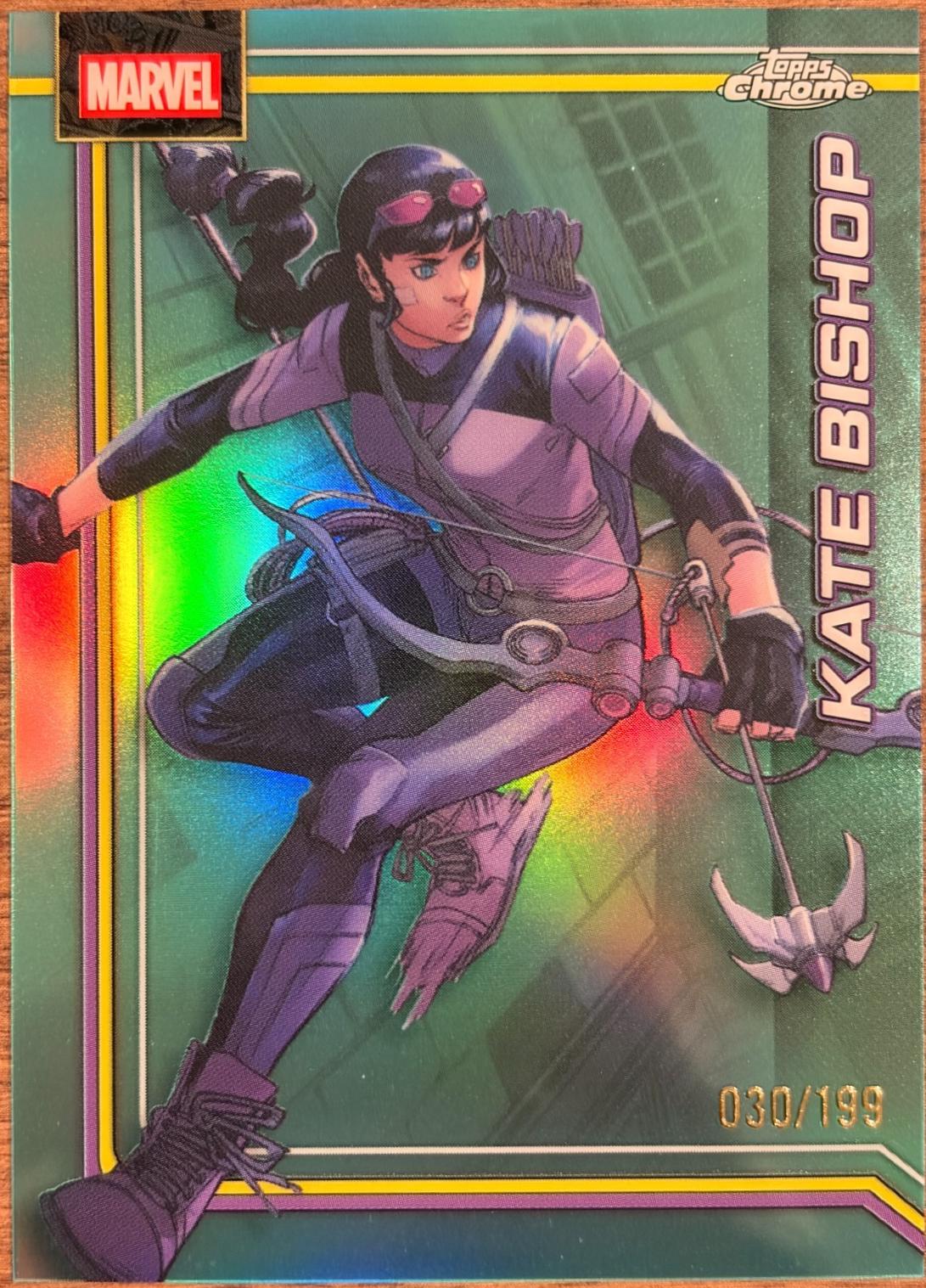 Kate Bishop Aqua Refractor