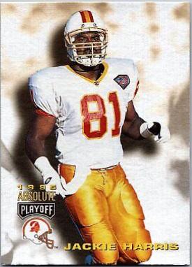 Jackie Harris #26 Football Cards 1995 Playoff Absolute