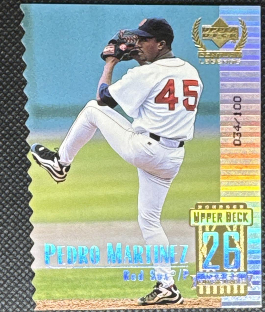 Pedro Martinez #76 1999 Upper Deck Century Legends Baseball