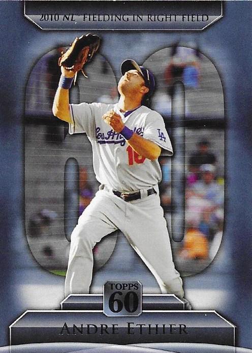 Andre Ethier #T60-19 Baseball Cards 2011 Topps 60