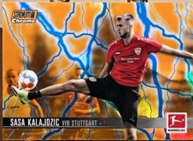 Sasa Kalajdzic [Orange Blue Refractor] #91