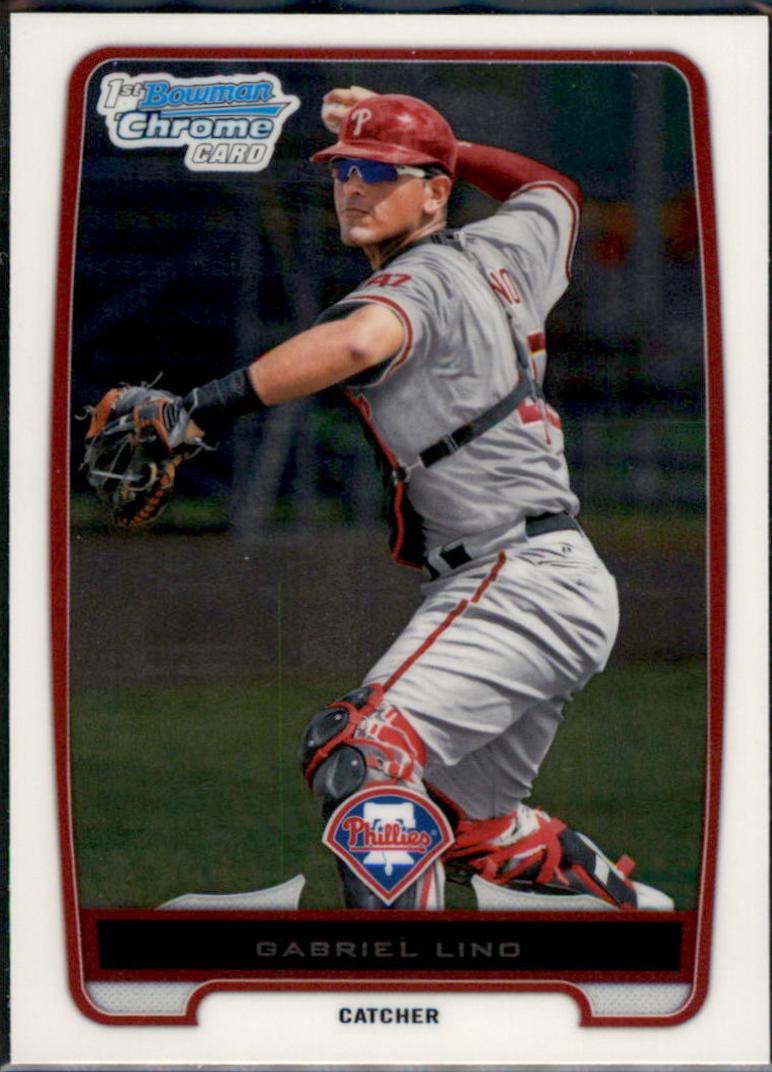 Gabriel Lino #BCP199 2012 Bowman Chrome Baseball Prospects