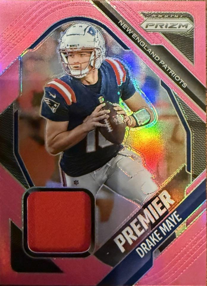 Drake Maye [Pink] #PJY-DME Prices | 2025 Panini Prizm Premier