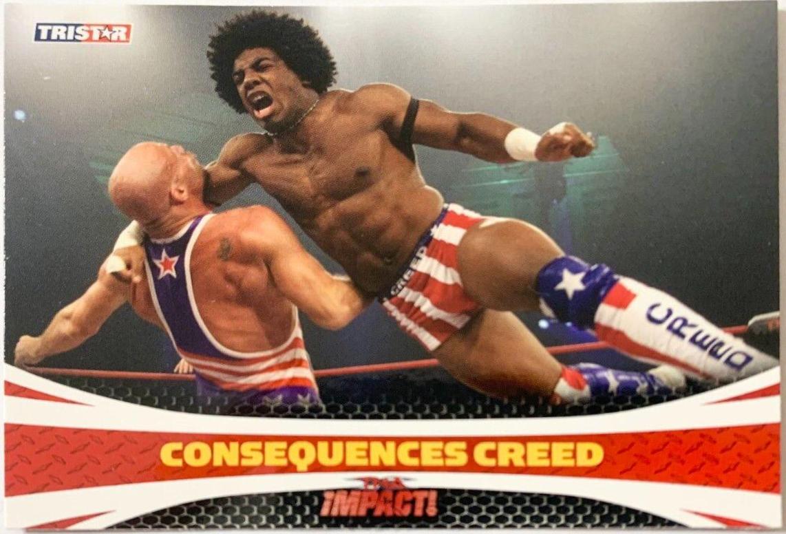 Consequences Creed #37 Wrestling Cards 2009 TriStar TNA Impact