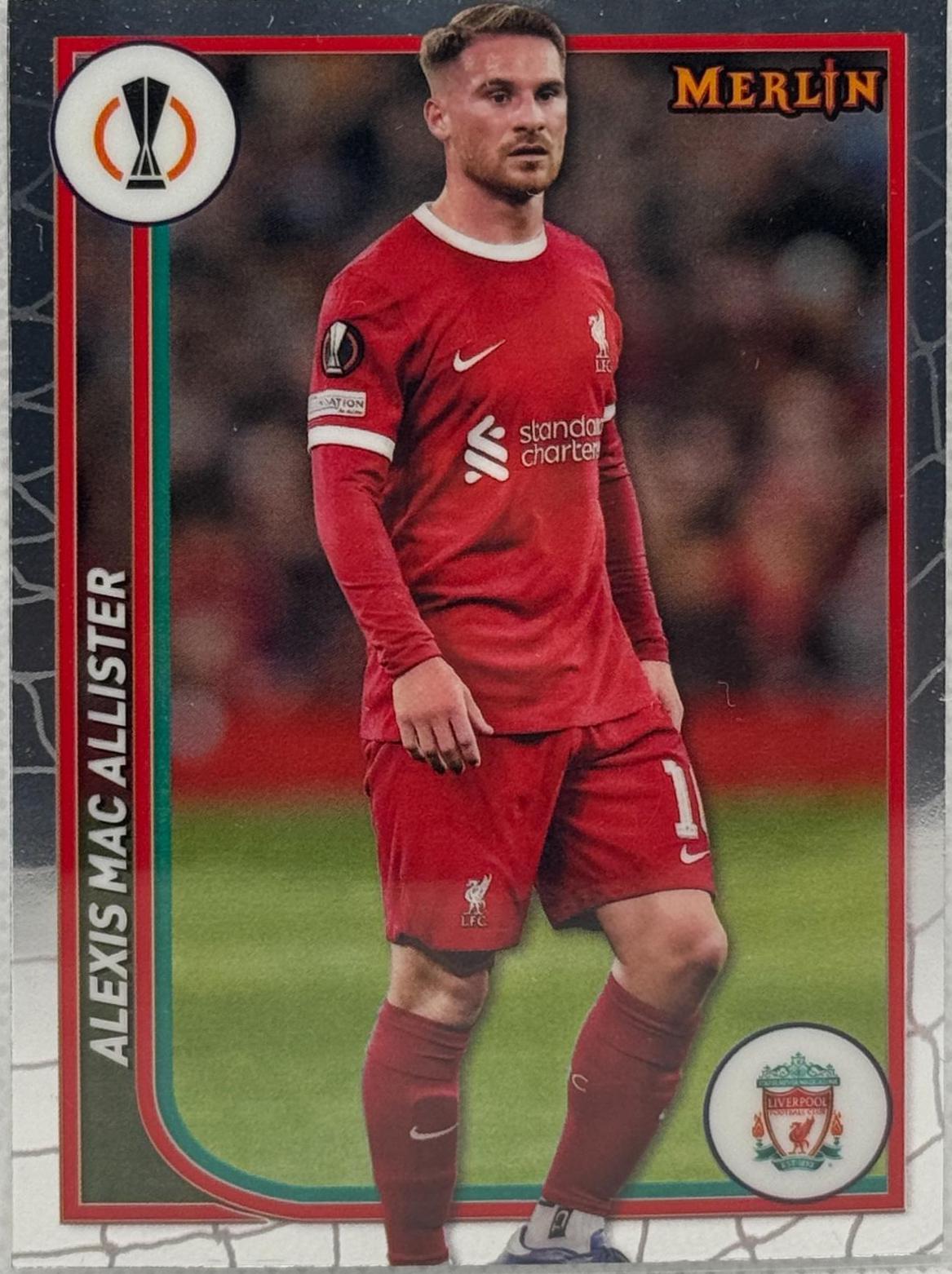 Alexis Mac Allister #72 2023 Topps Merlin UEFA