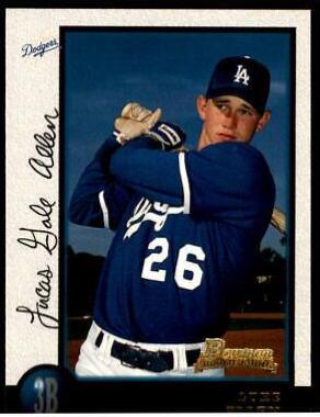 Luke Allen #323 Baseball Cards 1998 Bowman