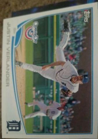 Justin Verlander #35 Baseball Cards 2013 Topps Opening Day