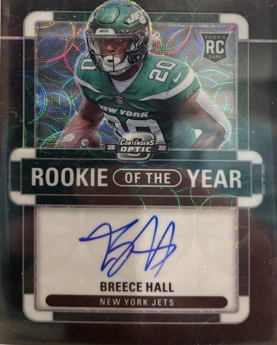 Garrett Wilson [Rookie of the Year Autograph Black Scope] #ROY-GW