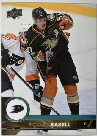 Rickard Rakell #5 Hockey Cards 2017 Upper Deck
