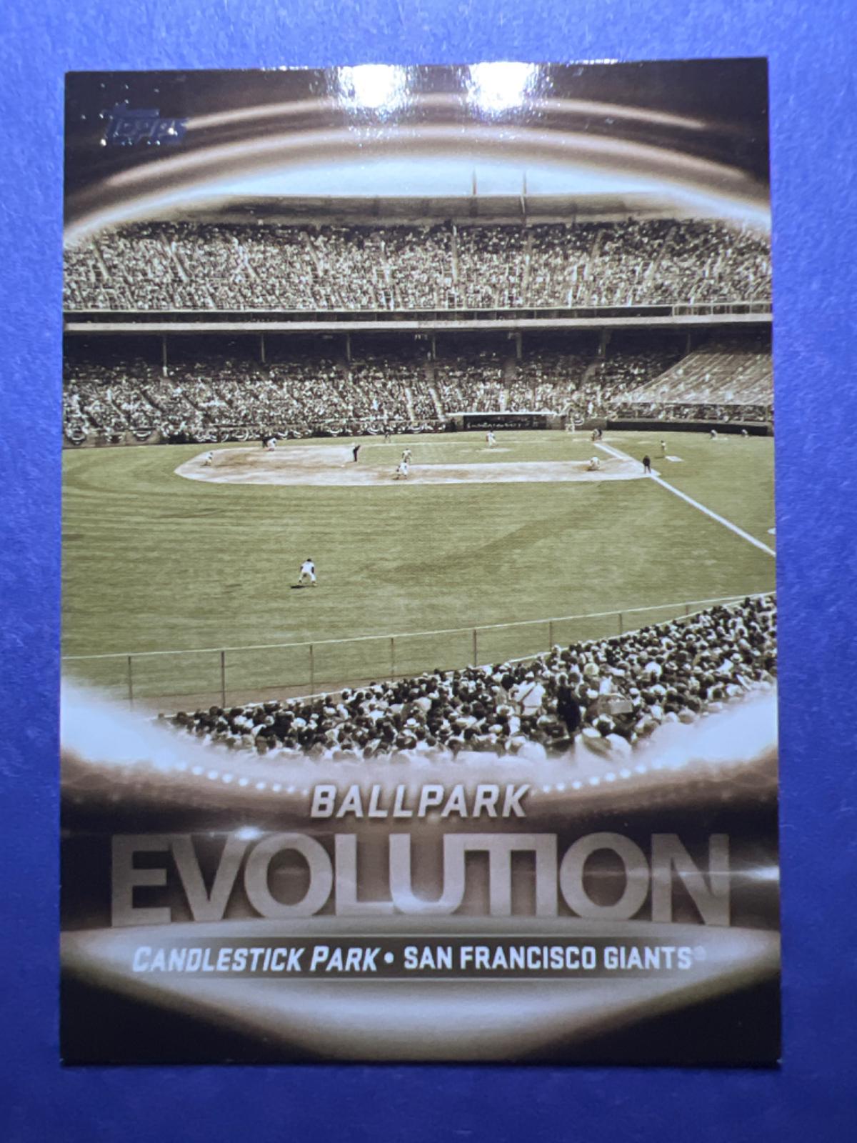 Candlestick Park #EO-14 Baseball Cards 2019 Topps Evolution Ballpark