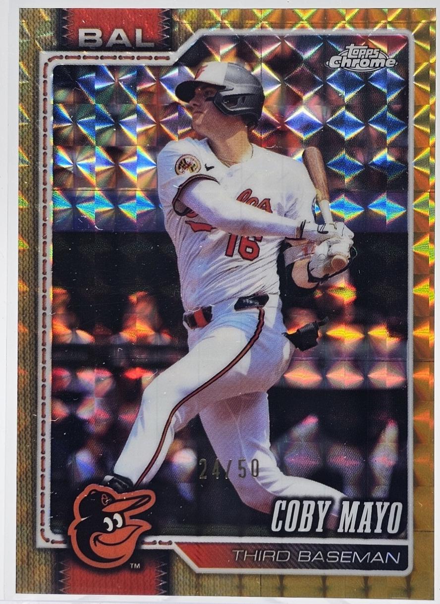 2026 Coby Mayo [Gold Geometric Refractor] #139