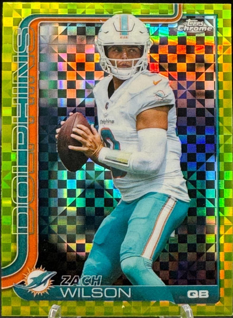 Zach Wilson [X-Fractor Green] #189