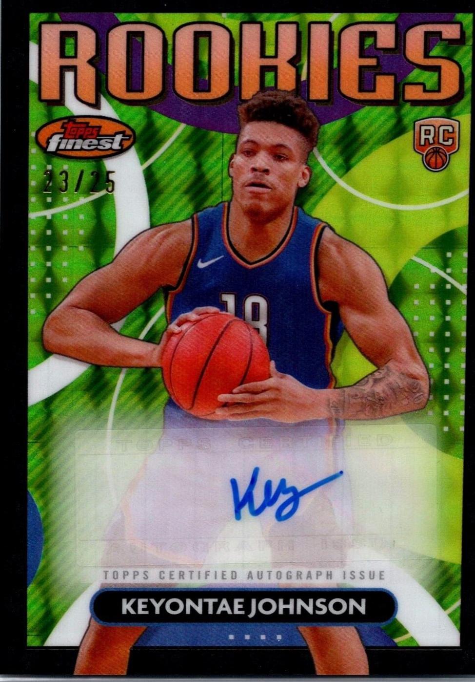 Keyontae Johnson [Black Geometric Refractor] #RFA-KJ