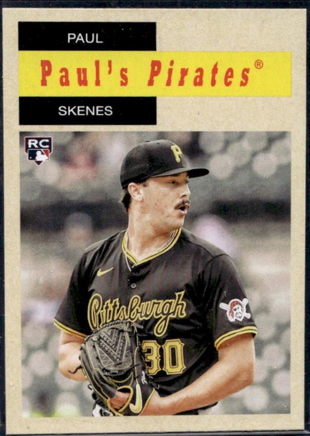 Paul Skenes #58W-20 Baseball Cards 2024 Topps Archives 1958 TV Westerns