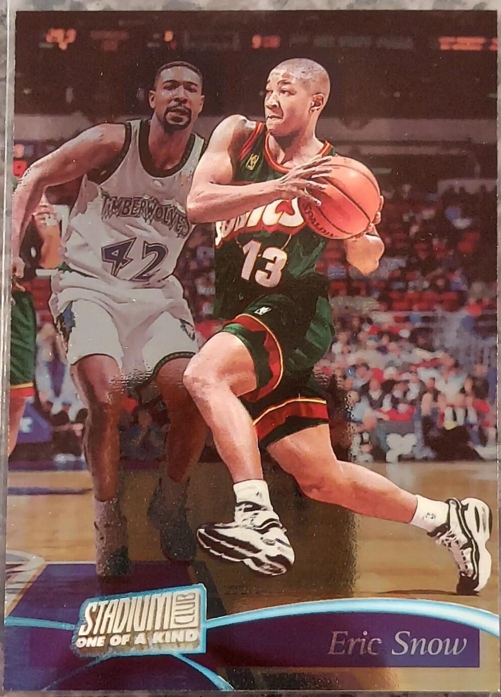 Eric Snow [One of a Kind] #98 Prices | 1997 Stadium Club | Basketball Cards
