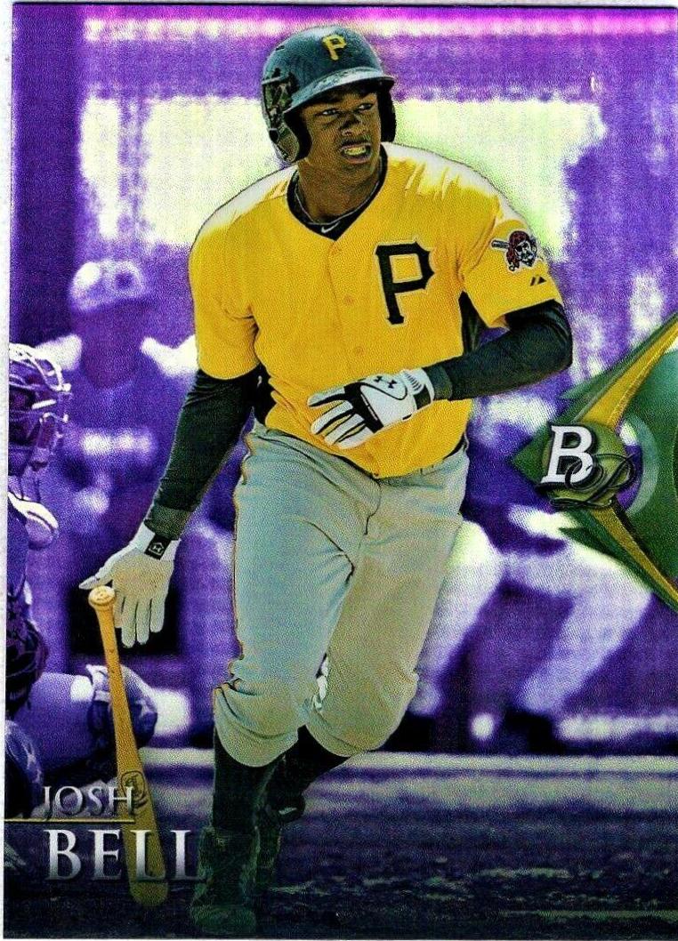 Josh Bell #74 2014 Bowman Platinum Chrome Prospects Baseball