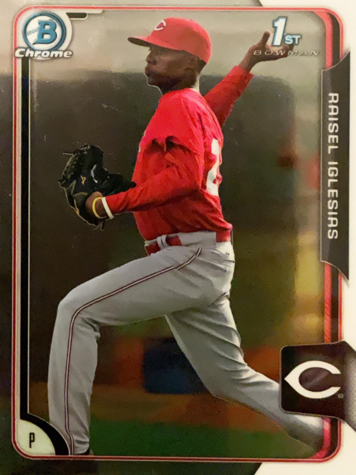 Raisel Iglesias #BCP103 Baseball Cards 2015 Bowman Chrome Prospects