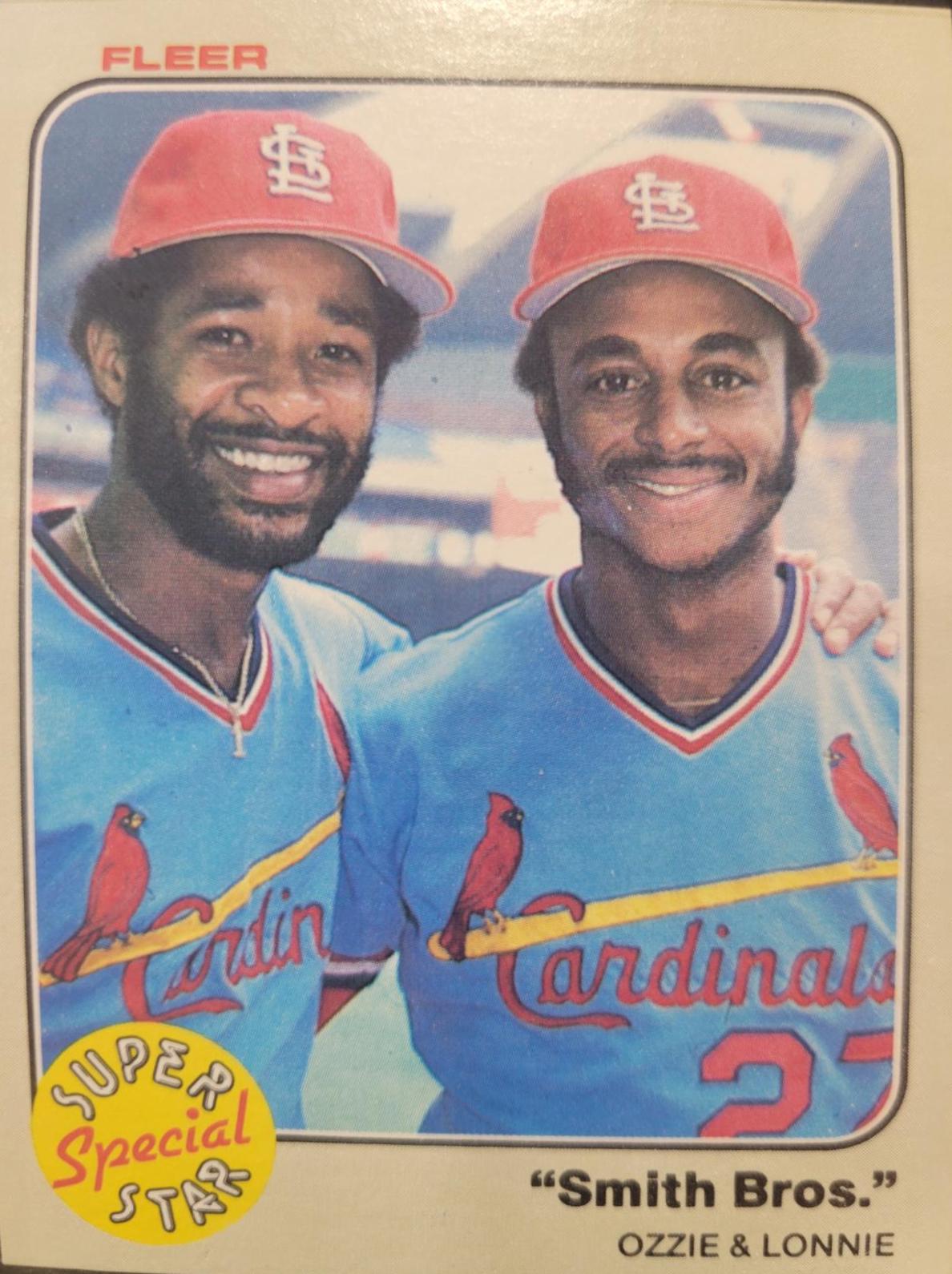 Smith Bros #636 Baseball Cards 1983 Fleer