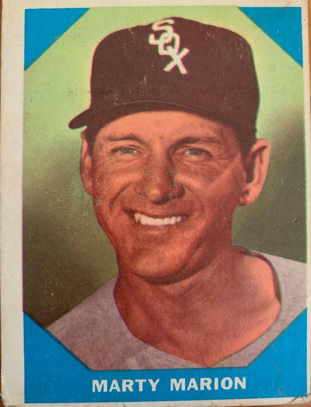 Marty Marion #19 Baseball Cards 1960 Fleer