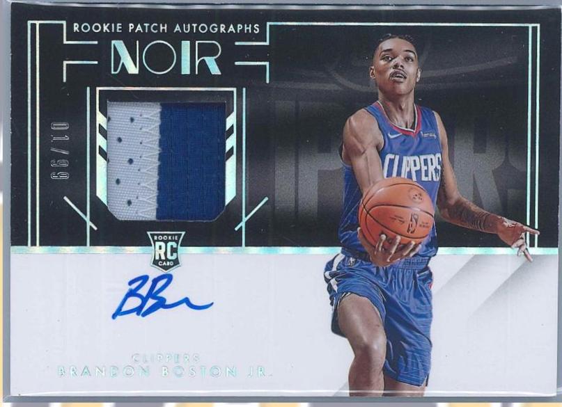 Brandon Boston Jr #356 2021-22 Panini Noir Basketball