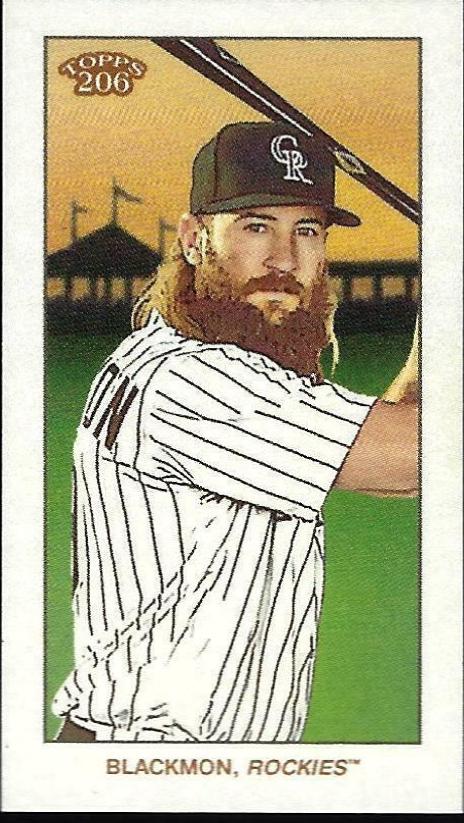 Charlie Blackmon Baseball Cards 2020 Topps 206