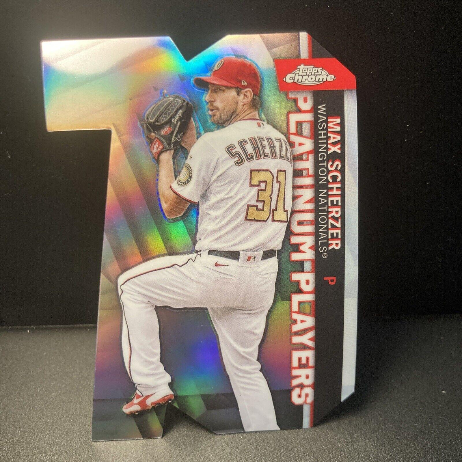 Max Scherzer #CPDC-55 Baseball Cards 2021 Topps Chrome Update