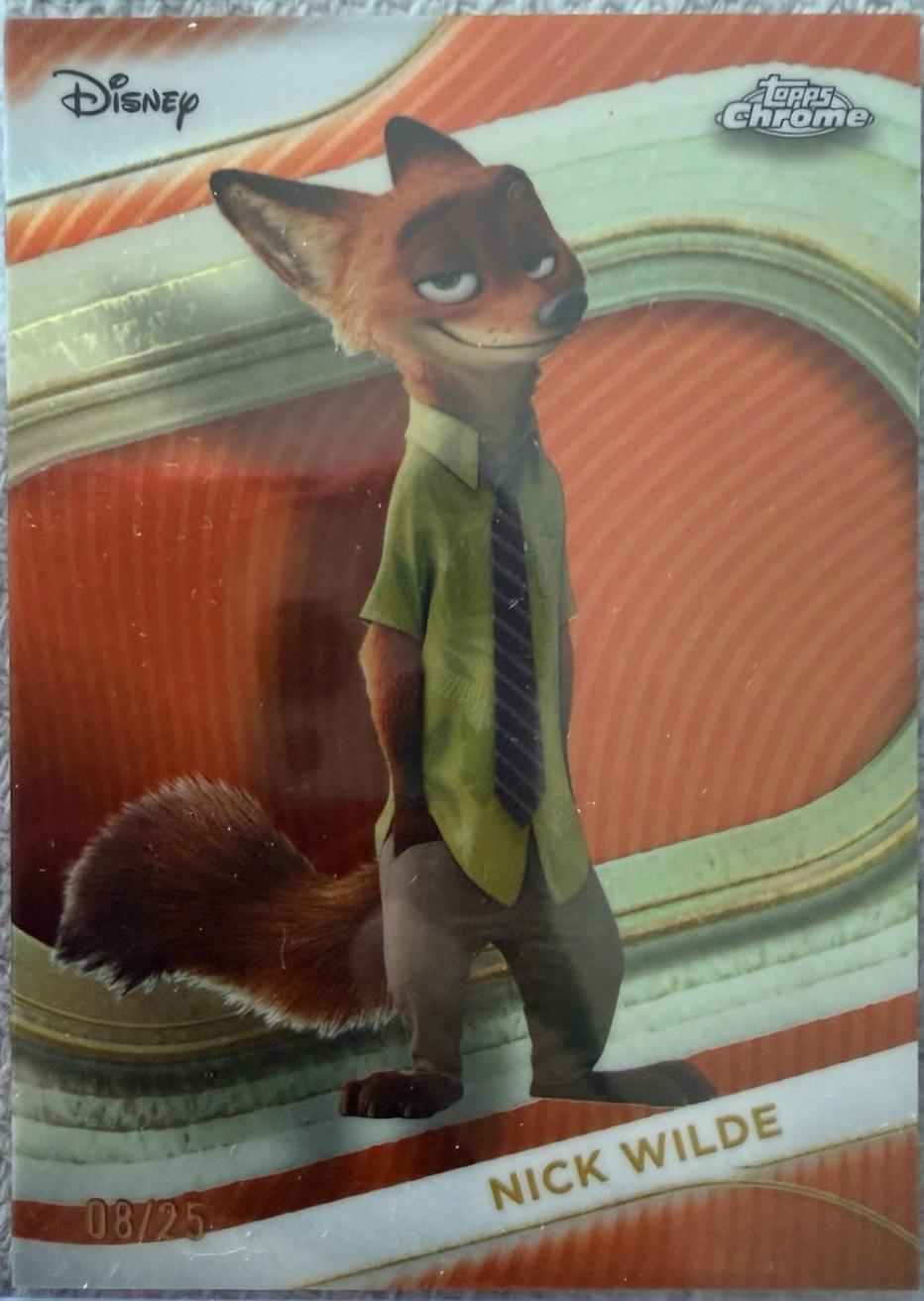Nick Wilde [Orange Wave Refractor] #167