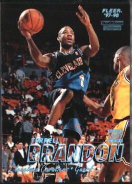Terrell Brandon #170 1997 Fleer Basketball