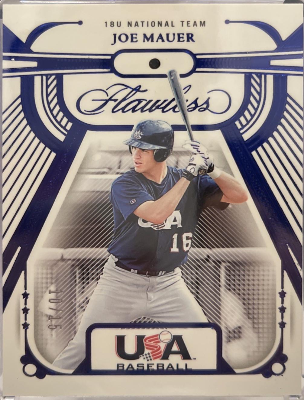 Joe Mauer #95 2024 Panini Flawless Baseball