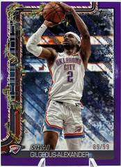 Shai Gilgeous-Alexander [Purple Metallic Glitter] #H90 Prices