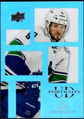 J.T. Miller #P-11 Hockey Cards 2024 Upper Deck UD Portraits
