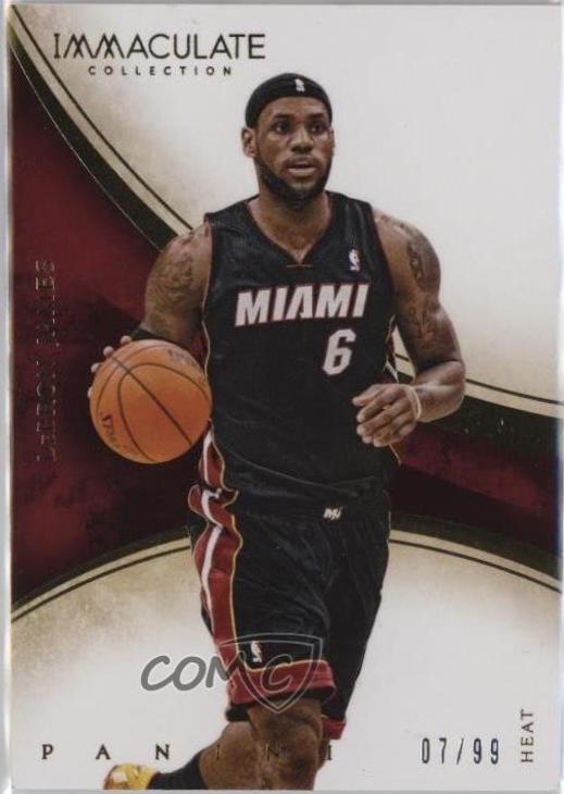 LeBron James #8 2013-14 Panini Immaculate Collection Basketball