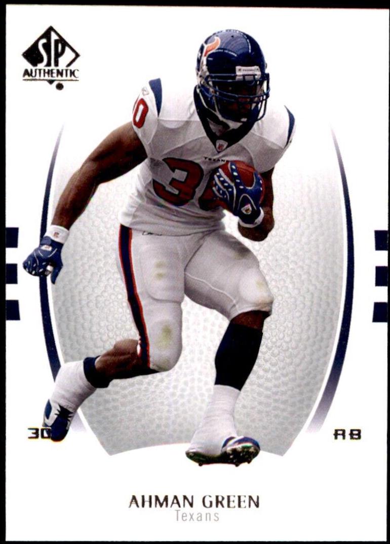 Ahman Green #1 Football Cards 2007 SP Authentic