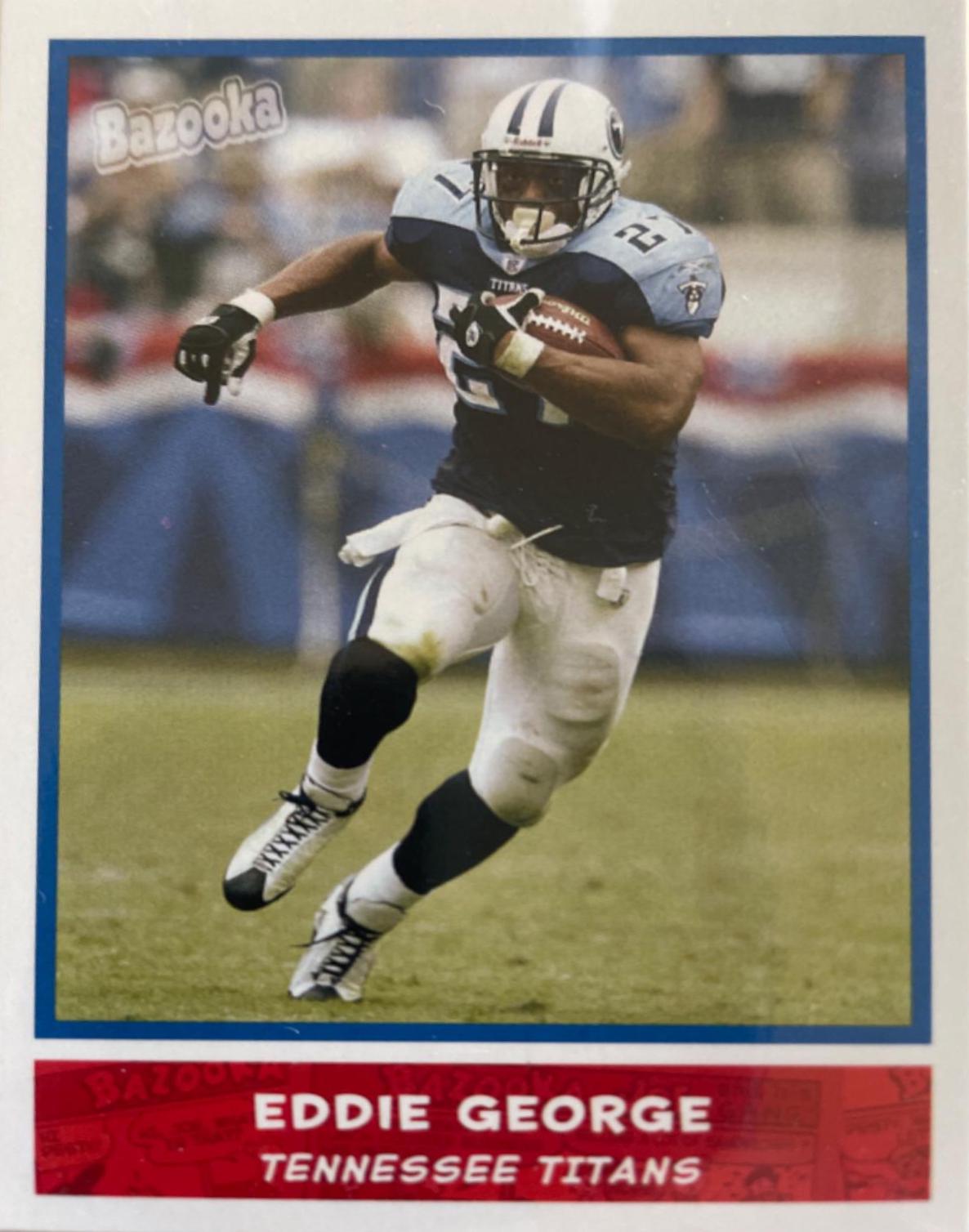 Eddie George #15 Football Cards 2004 Bazooka