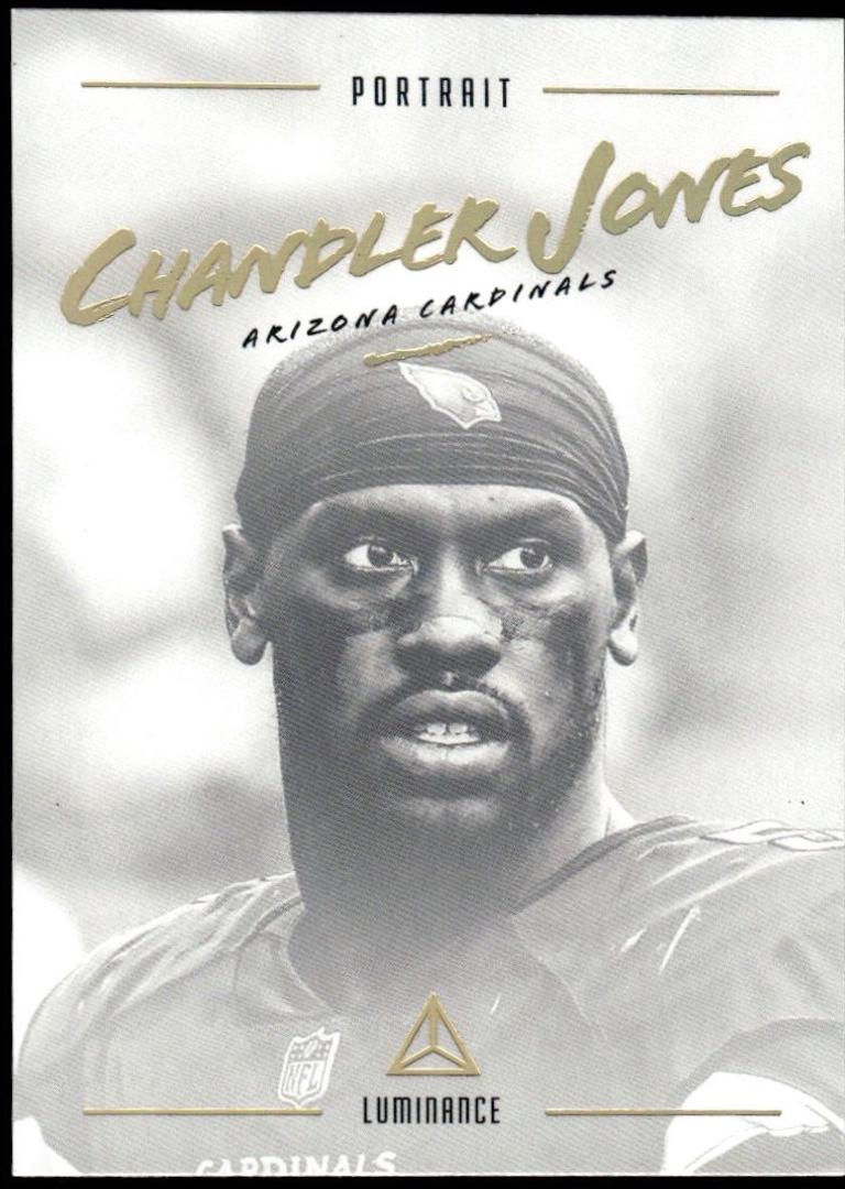 Chandler Jones #17 2018 Panini Luminance Football Portrait