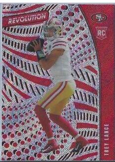 Trey Lance #REV-3 Football Cards 2021 Panini Chronicles Revolution
