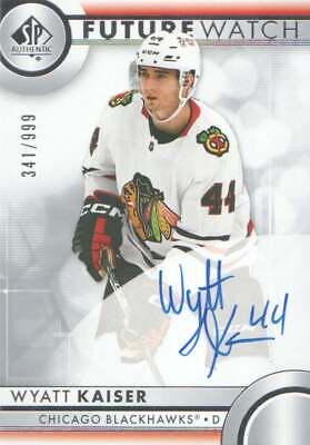 Wyatt Kaiser #137 2023 Sp Authentic Hockey