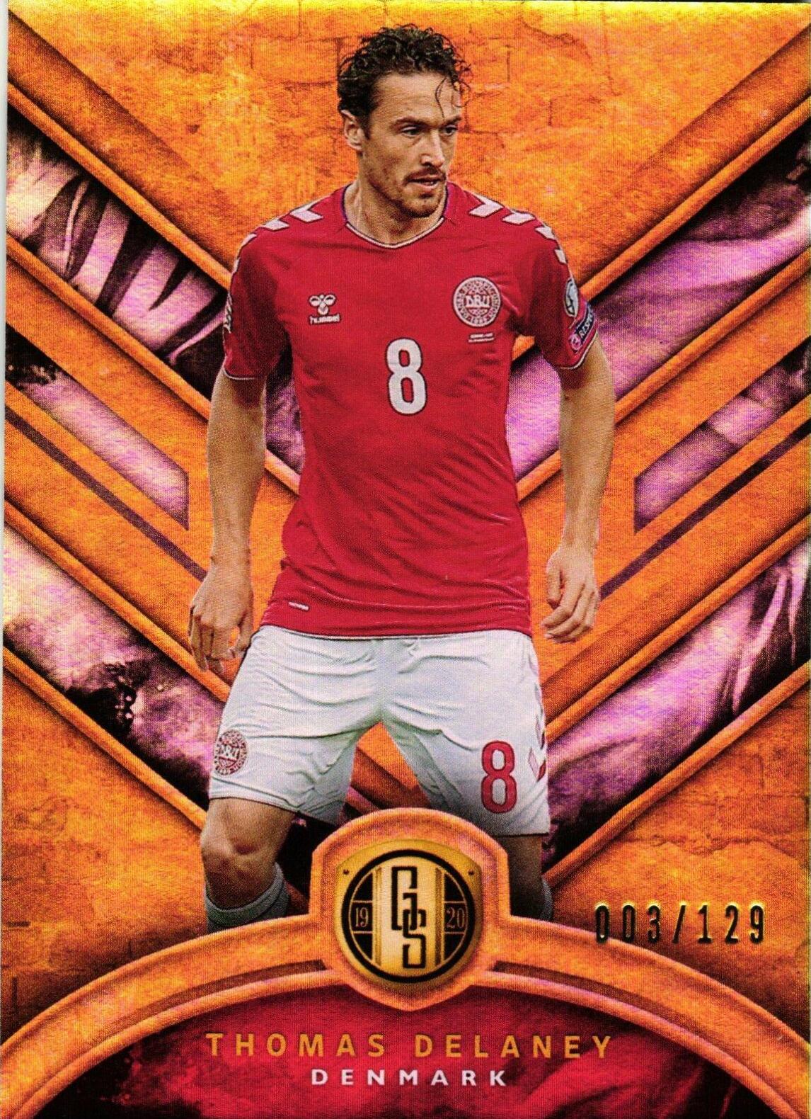 Thomas Delaney #26 Soccer Cards 2019 Panini Gold Standard