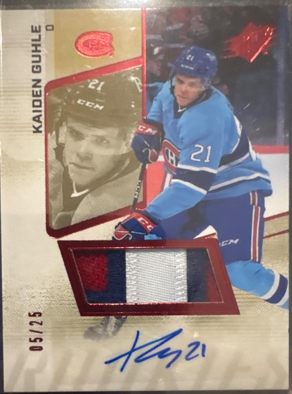 Kaiden Guhle [Uniform Autograph] #193