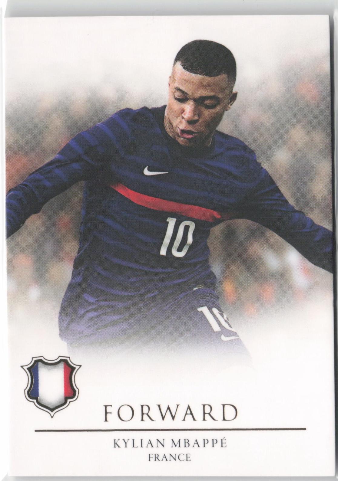 Kylian Mbappe #79 Soccer Cards 2021 Futera Unique World