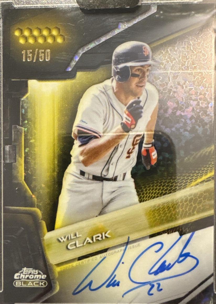 Will Clark [Gold Mini-Diamond Refractor] #CBA-WC