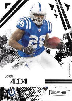 Joseph Addai #43 2009 Panini Donruss Rookies & Stars Football