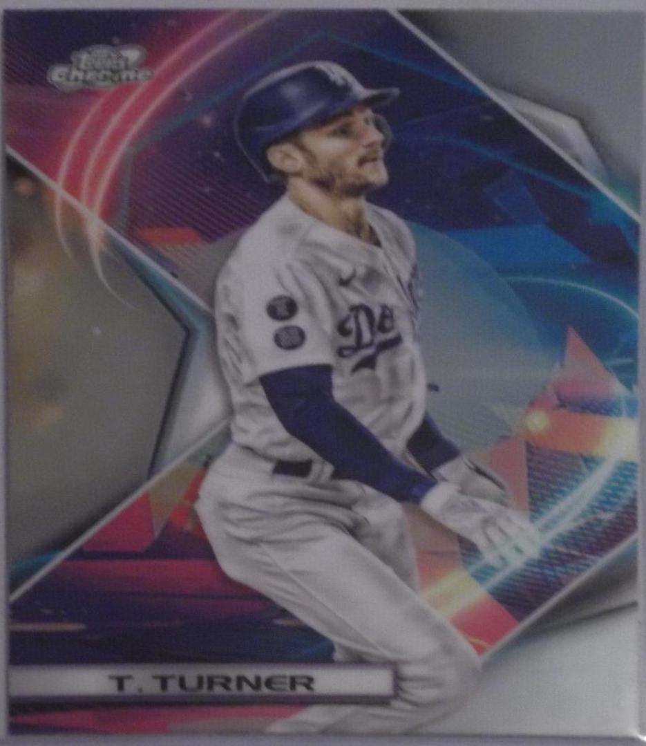 Trea Turner #191 2022 Topps Cosmic Chrome Baseball